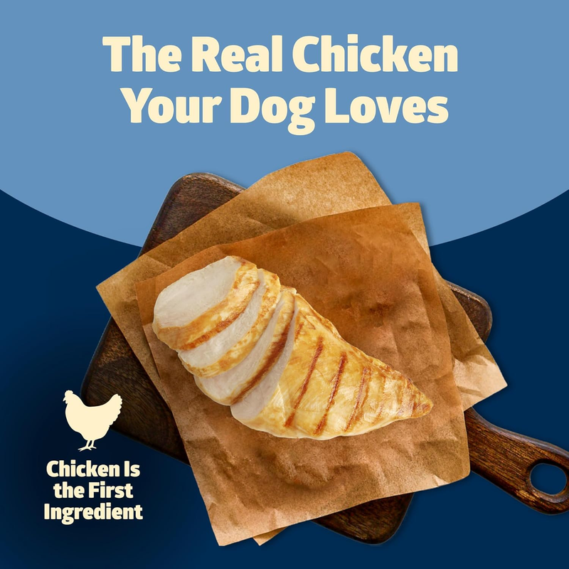 Blue Buffalo Wilderness Trail Treats Crunchy Dog Biscuits Grain-Free and High-Protein Dog Treats, Turkey Recipe 36-oz Box