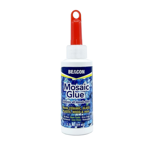 BEACON Mosaic Glue - Non-Toxic & Water Resistant, Ideal for All Tiles & Surfaces, 2-Ounce : Industrial & Scientific