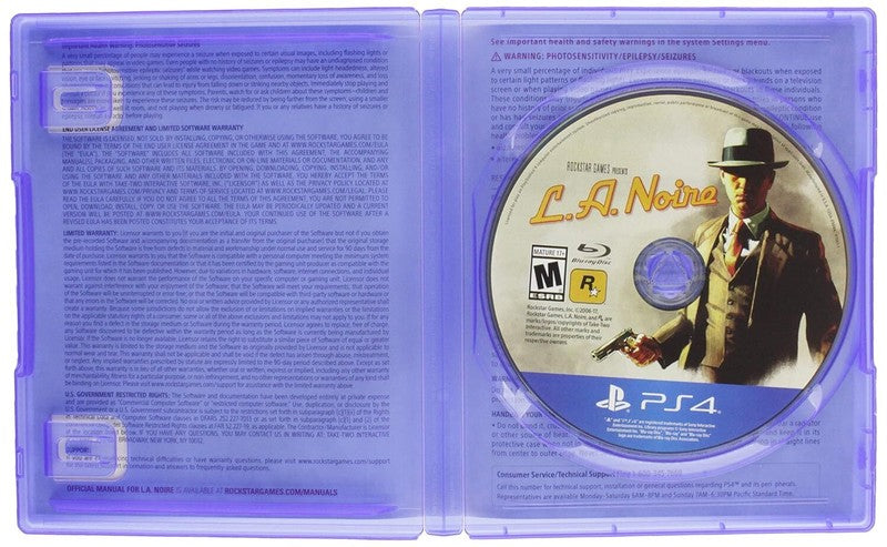 L.A. Noire - PlayStation 4 : Take 2 Interactive: Everything Else