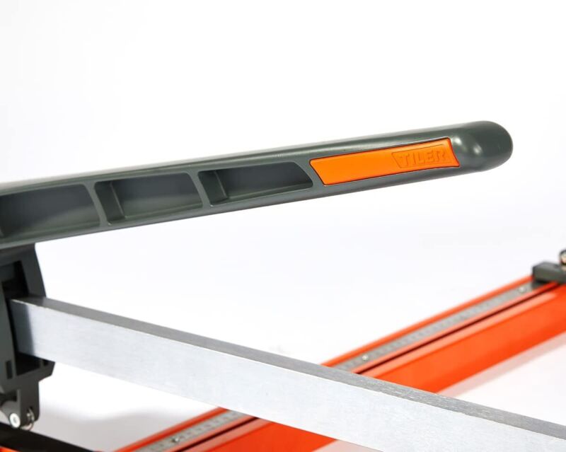 TILER 40-Inch Manual Mosaic Tile Cutter Porcelain Ceramic Laser Guide Steel Arms