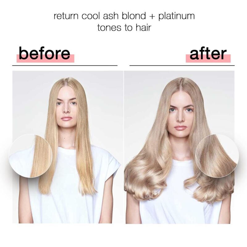 milk_shake icy blond conditioner | toning conditioner with black pigment to neutralize yellow and brass in platinum blonde hair | smooths, hydrates, and brightens cool tones | 8.4 Fl Oz : Beauty & Personal Care