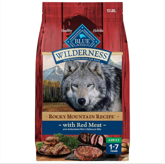 Blue Buffalo Wilderness Natural High-Protein Grain-Free Wet Food for Adult Cats, Duck Paté, 3-oz. Cans, 24 Count
