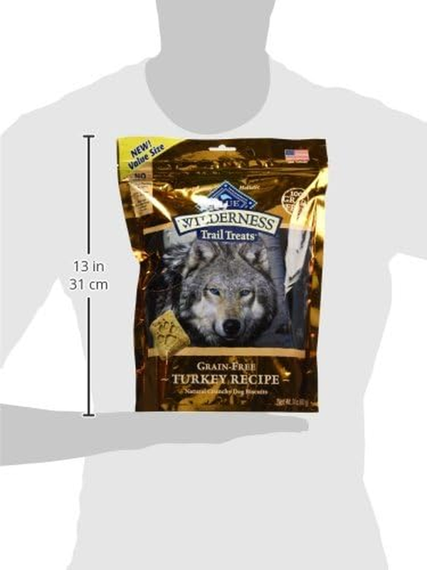 Blue Buffalo Wilderness Wild Bones Grain-Free Dental Chews Dog Treats, Medium, 10-oz Bag
