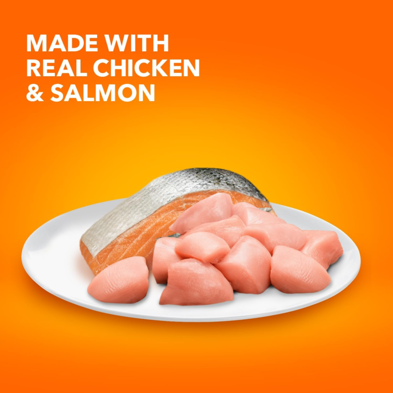 Iams Healthy Enjoyment Dry Cat Food Chicken & Salmon Recipe, 3 lb. Bag