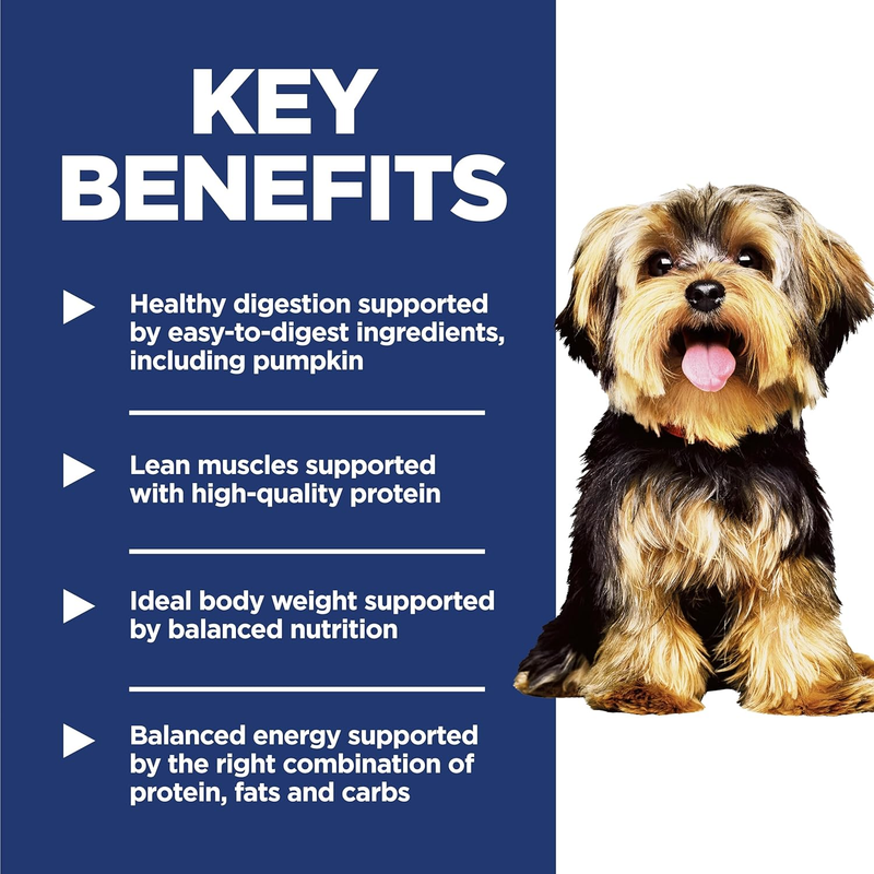 Hill's Science Diet Small & Mini, Adult 1-6, Small & Mini Breeds Premium Nutrition, Dry Dog Food, Chicken & Brown Rice, 4.5 lb Bag : Pet Supplies