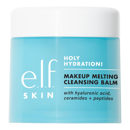 e.l.f. SKIN Holy Hydration Cleansing Balm Makeup Remover with Hyaluronic Acid