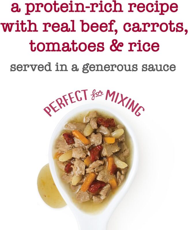 Purina Beneful Wet Dog Food Medleys Tuscan Style With Real Beef, Carrots, Tomatoes and Rice in Sauce - (Pack of 12) 3 oz. Cans: Pet Supplies: Amazon.com