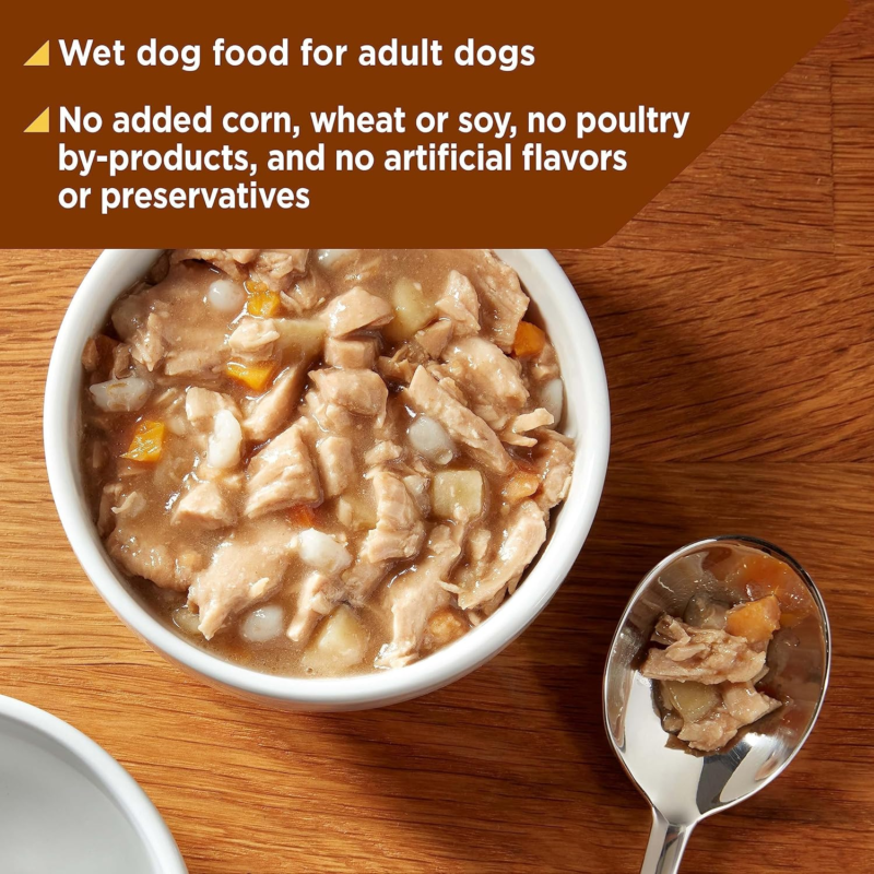 Nature's Recipe Wet Dog Food, Chicken & Turkey in Broth Recipe, 2.75 Ounce Cup (Pack of 12)