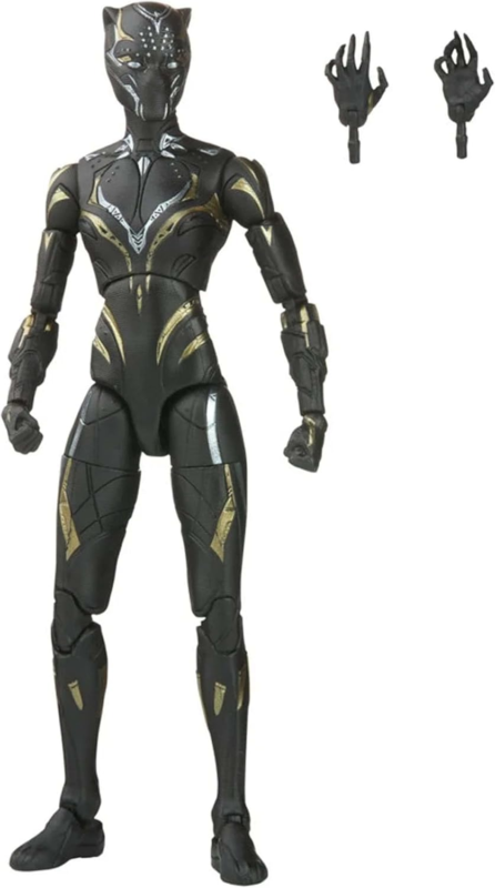 Marvel Legends Series Black Panther Wakanda Forever Black Panther 6-Inch MCU Action Figure Toy, 2 Accessories : Toys & Games