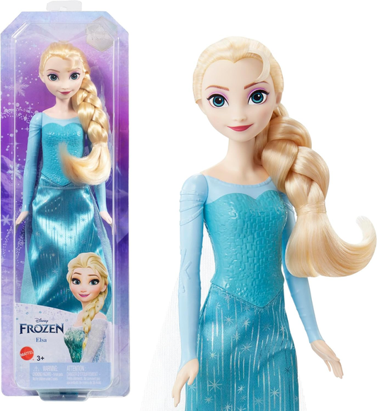 Mattel Disney Frozen Toys, Elsa Fashion Doll & Accessory with Signature Look, Inspired by the Movie : Toys & Games