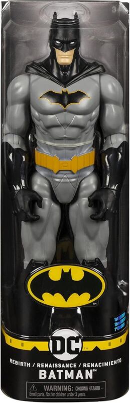 DC, Batman 12-inch Rebirth Action Figure, Kids Toys for Boys Aged 3 and up : Toys & Games