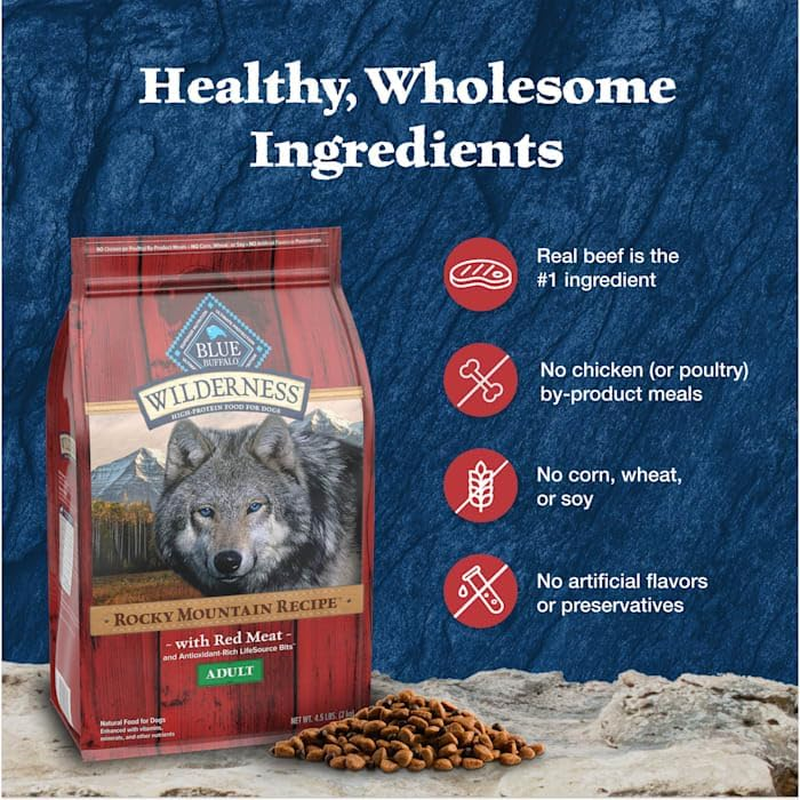 Blue Buffalo Wilderness Natural High-Protein Grain-Free Wet Food for Adult Cats, Duck Paté, 3-oz. Cans, 24 Count