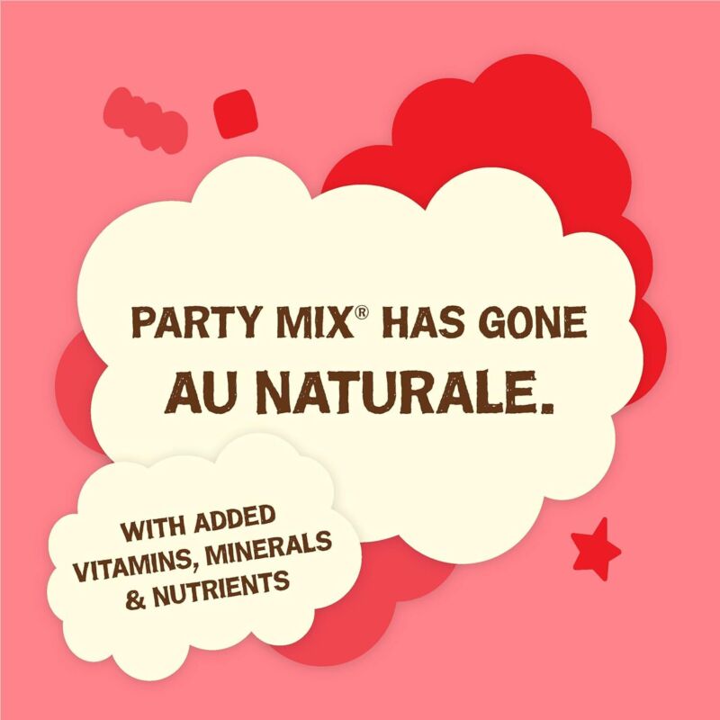 Purina Friskies Natural Cat Treats Party Mix Natural Yums With Real Salmon,20 oz
