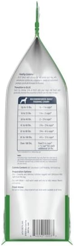 Blue Buffalo Basics Adult Grain-Free Dry Dog Food for Skin & Stomach Care, Limited Ingredient Diet, Made in the USA with Natural Ingredients, Lamb & Potato Recipe, 4-lb. Bag : Pet Supplies
