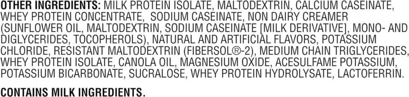 Muscle Milk Pro Series Protein Powder Supplement, Knockout Chocolate, 5 Pound, 28 Servings, 50g Protein, 3g Sugar, 20 Vitamins & Minerals, NSF Certified for Sport, Workout Recovery : Health & Household