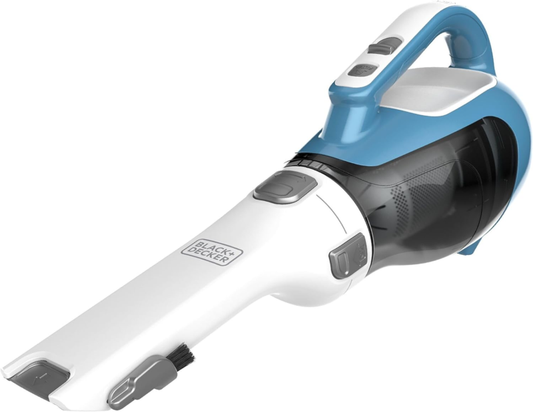 BLACK+DECKER dustbuster AdvancedClean Cordless Handheld Vacuum, Compact Home and Car Vacuum with Crevice Tool (CHV1410L) : Home & Kitchen