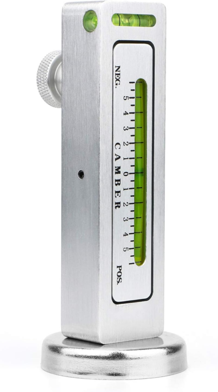 Toolwiz Universal Adjustable Magnetic Gauge Tool Camber Gauge Wheel Alignment Tool Camber Castor Strut Alignment Pillar for Car Truck RV Auto Tire Repair Automotive Silver - Amazon.com