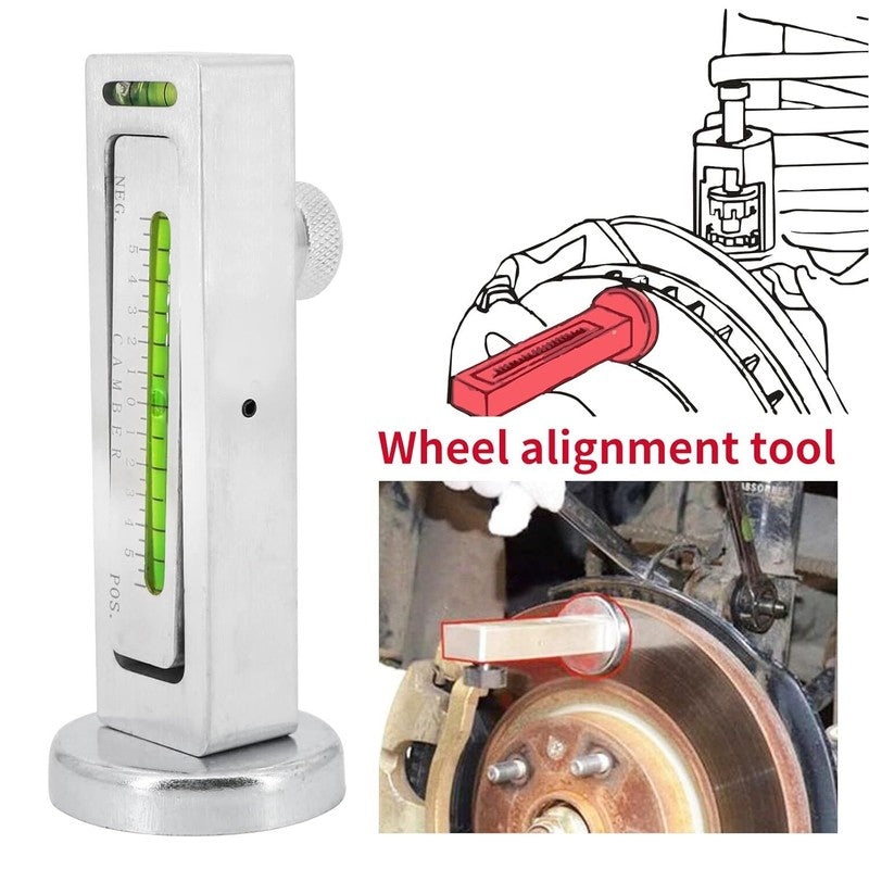 KIPA Adjustable Gauge Tool Camber Castor Strut Wheel Alignment Tool for Truck Car RV Tire Repair, New Top Strong Absorb, Ingenious Design, Practical : Automotive