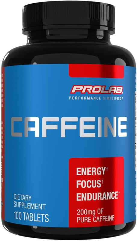 ProLab Caffeine Tablets 100 Count : Health & Household