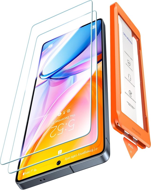 UltraGlass Unbreak 9H+ Glass for Samsung Galaxy S25 Ultra Screen Protector [Military Grade Shatterproof & Longest Durable] Galaxy Screen Protector S25 Ultra Tempered Glass Full Coverage, 2 Pack : Cell Phones & Accessories