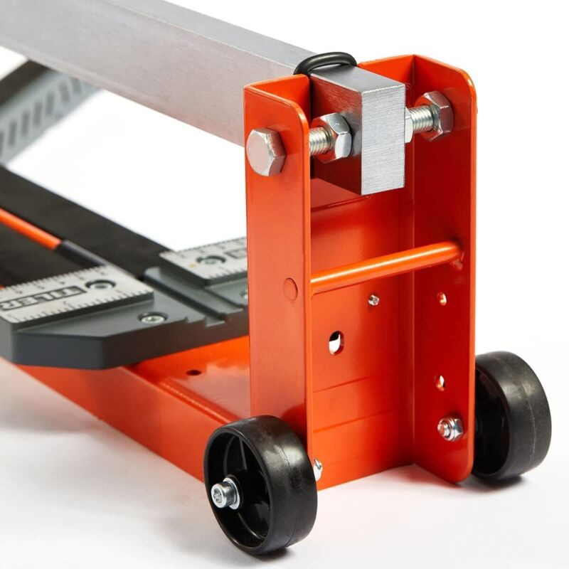 TILER 40-Inch Manual Mosaic Tile Cutter Porcelain Ceramic Laser Guide Steel Arms