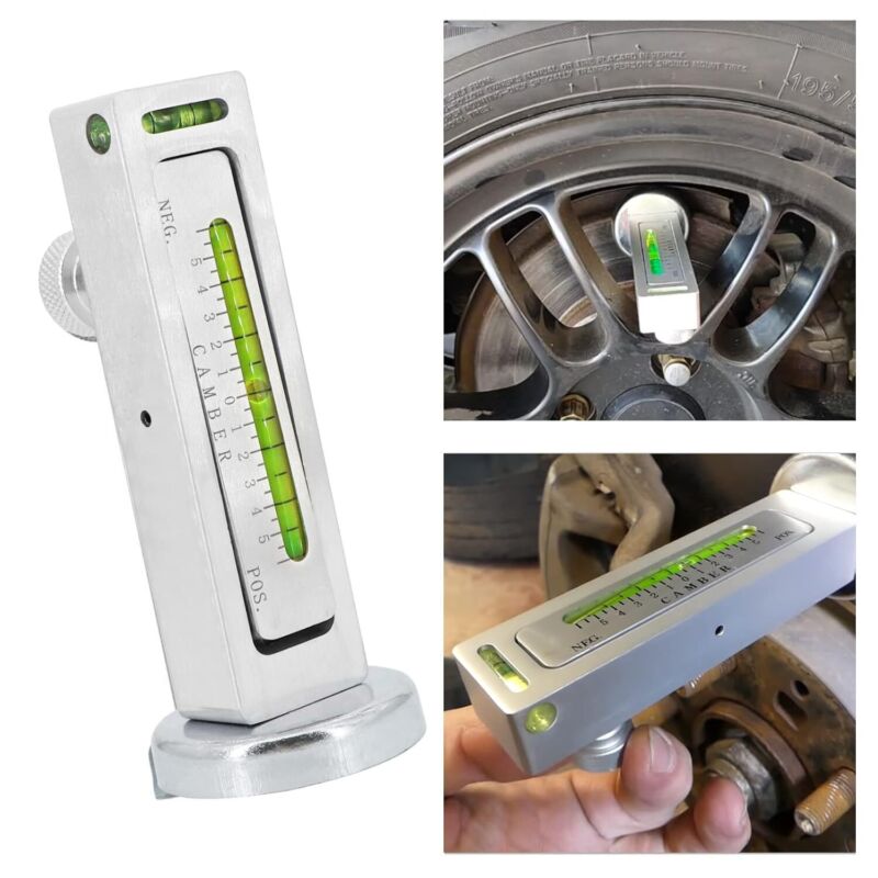 KIPA Adjustable Gauge Tool Camber Castor Strut Wheel Alignment Tool for Truck Car RV Tire Repair, New Top Strong Absorb, Ingenious Design, Practical : Automotive