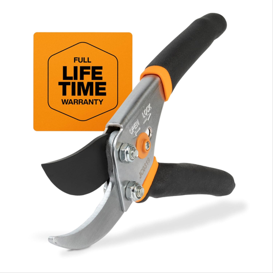 Fiskars Bypass Pruning Shears, 5/8-Inch Cut Capacity Garden Clippers, Gardening Scissors with Sharp, Rust Resistant Steel Blade : Hedge Shears : Patio, Lawn & Garden