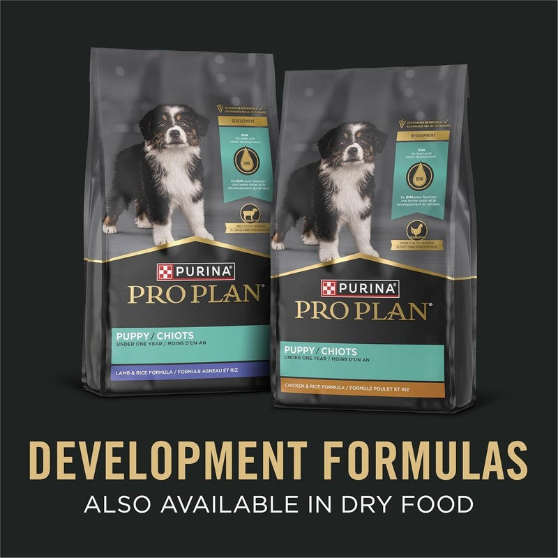 Purina Pro Plan Wet Puppy Food Pate, Wet Food Classic Chicken and Rice Entrée - (Pack of 12) 13 oz. Cans: Canned Wet Pet Food: Pet Supplies: Amazon.com