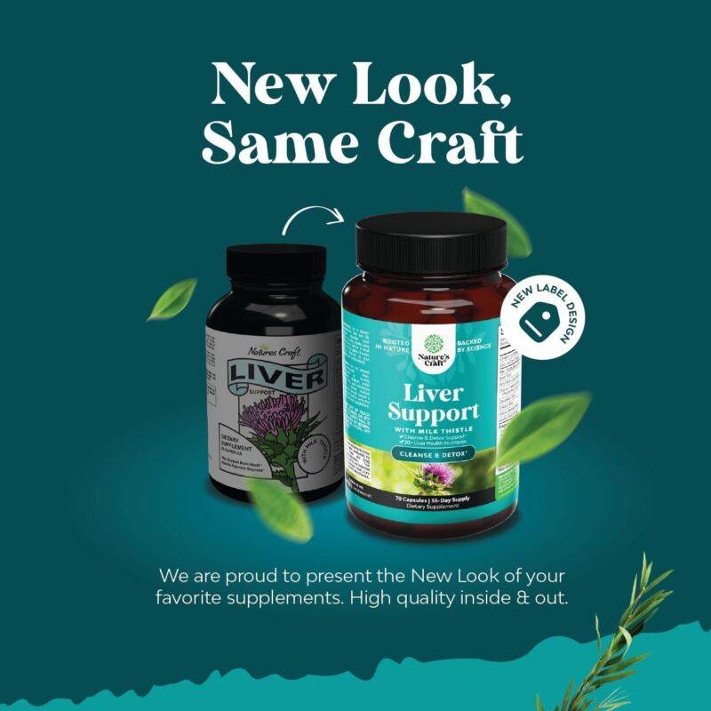 Liver Cleanse Detox & Repair 70 Capsules - Herbal Liver Support Milk Thistle Supplement - Silymarin Milk Thistle Supplements with Dandelion Root, Choline, Beetroot & Artichoke Extract : Health & Household