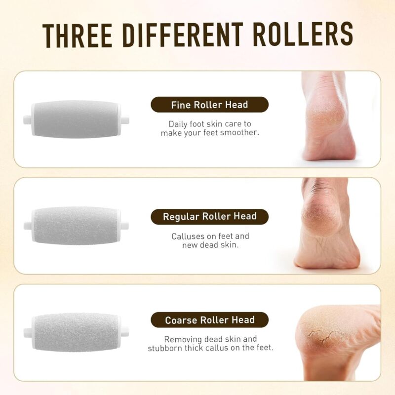 Electric Foot Callus Remover Easkep Rechargeable Portable Electronic Foot File Pedicure Tools, Waterproof 16 in 1 Callus Remover Kit, Professional Pedicure Kit for Dead Hard Cracked Dry Skin (Black) : Beauty & Personal Care