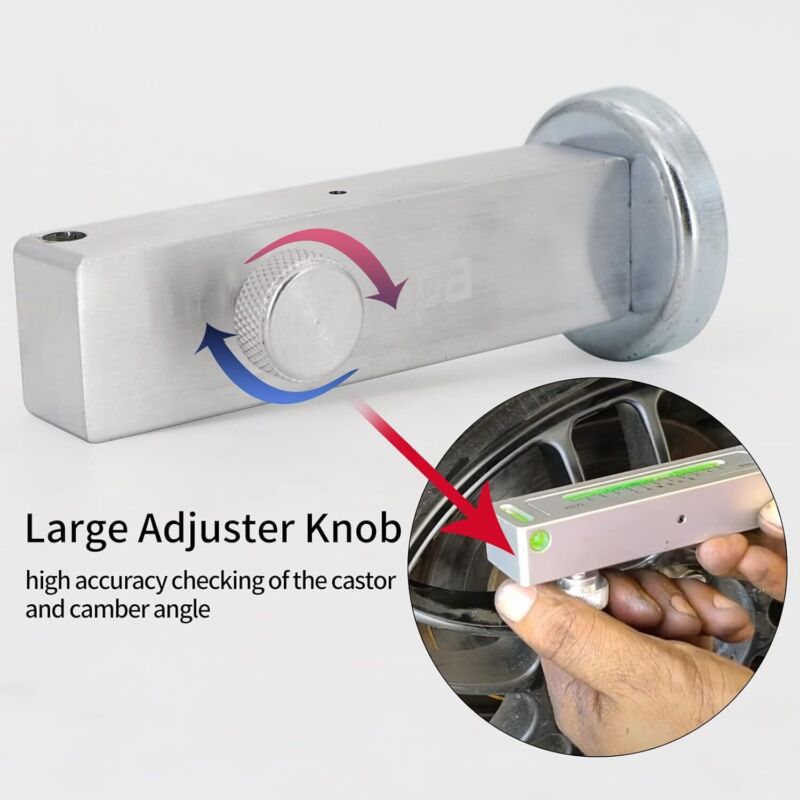 KIPA Adjustable Gauge Tool Camber Castor Strut Wheel Alignment Tool for Truck Car RV Tire Repair, New Top Strong Absorb, Ingenious Design, Practical : Automotive