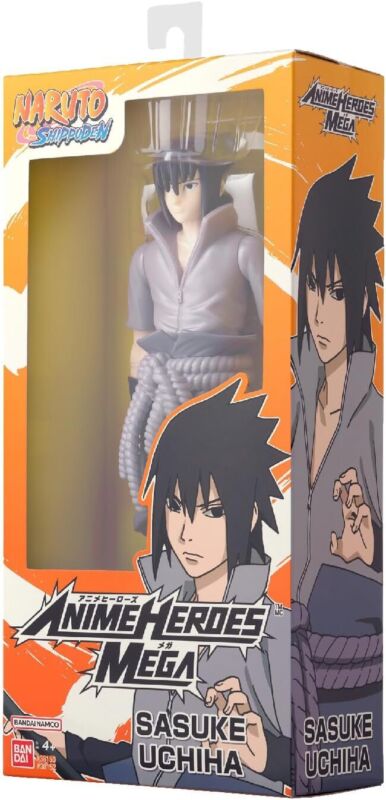 ANIME HEROES MEGA - Naruto - Sasuke Uchiha 12" Action Figure