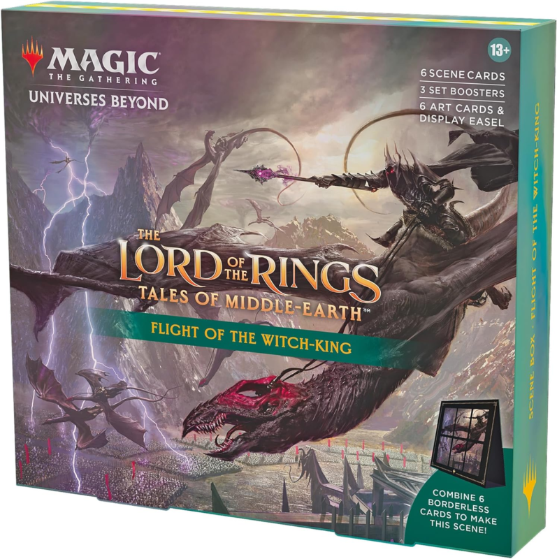 The Lord of The Rings: Tales of Middle-Earth Scene Boxes - All 4 for Magic: The Gathering : Toys & Games