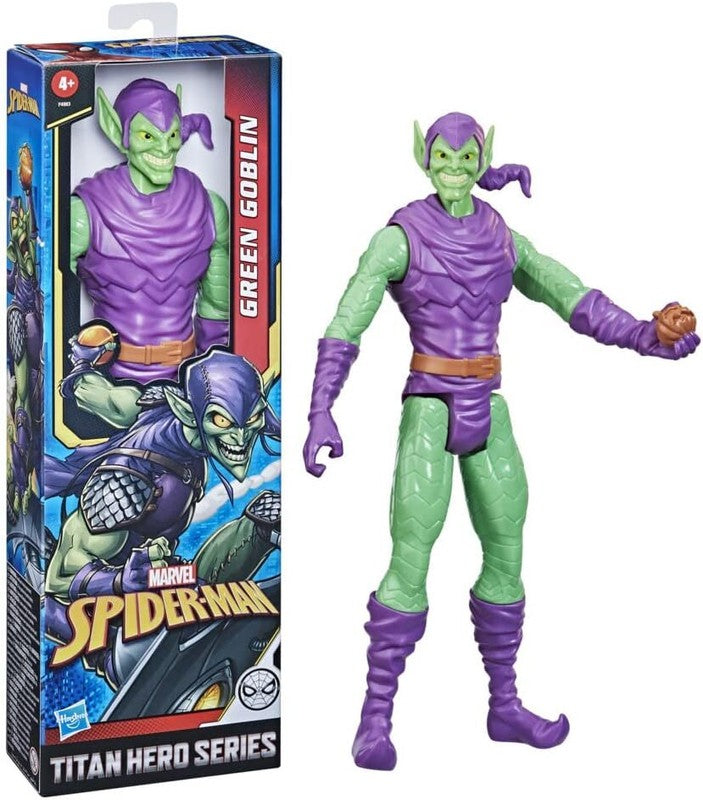Marvel Titan Hero Series Green Goblin Toy 12-Inch-Scale Collectible Action Figure, Kids Ages 4 and Up : Toys & Games