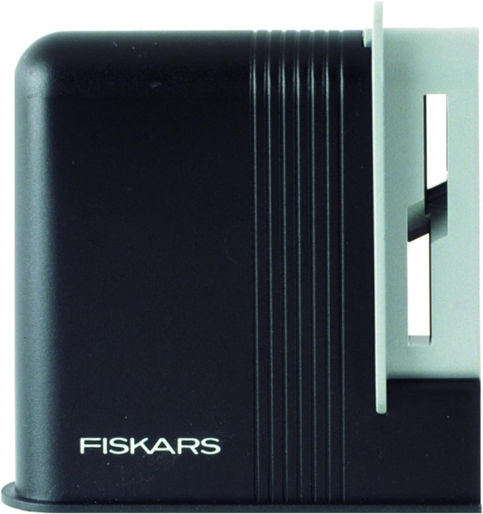 Fiskars Scissor Sharpener for Right-Handed Ceramic Grinding Heads Black/Grey
