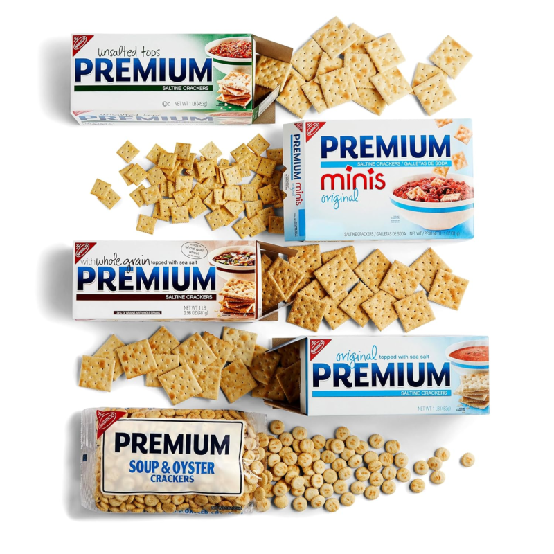 Unsalted Tops Saltine Crackers, 16 Oz