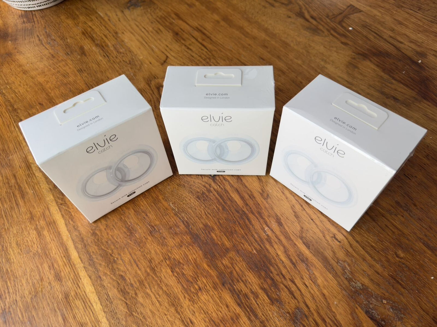 Elvie Catch Milk Collection Shells | Set of Two Discreet Leak-Protection Silicone Cups, Reuse Your Milk| Reusable Breast Shells Collect Up to 1oz | No More Wasted Milk or wasteful Breast Pads : Baby