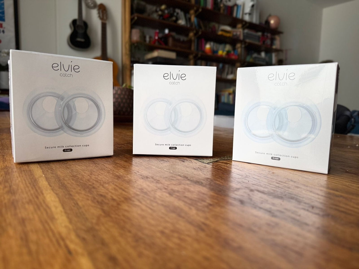 Elvie Catch Milk Collection Shells | Set of Two Discreet Leak-Protection Silicone Cups, Reuse Your Milk| Reusable Breast Shells Collect Up to 1oz | No More Wasted Milk or wasteful Breast Pads : Baby